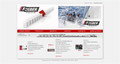 Desktop Screenshot of fosbergroup.com